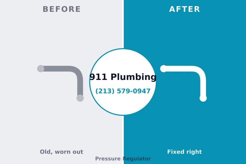 Before and after: plumbing repair Sahuarita, AZ